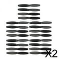 thumbnail image 1 of Hélice de drones,Hoja de cuadricóptero,Hélices de utilería,CW CCW,Accesorios para drones de carreras,Repuestos de helicópteros RC,Reemplazo,UDI U31 U31W U36 U34W U36WH T25 2 piezas, 1 of 8