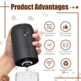 thumbnail image 3 of DAMAIE Moulin à Café Électrique Portable 1800 mAh Rechargeable, 3 of 7