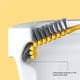 thumbnail image 4 of Cepillo de limpieza para inodoro, montaje en pared, sin taladro, cabezal flexible con limpieza de 360 grados, secado rápido, diseño higiénico para lavabo, bañera y ducha.,Vsgery, 4 of 9