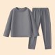 thumbnail image 5 of Cowsor 2 Piece Pajamas Set Kids Sleepwear Cartoon Printed Nightwear Cotton Long Sleeve Shirt Pants Loungewear, 5 of 7