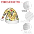 thumbnail image 4 of Honeii Animals Print Hat Santa Claus Hat For Xmas Party, Christmas Caps For Boys Girls Child,Christmas Beanie, 4 of 6