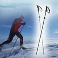 thumbnail image 2 of Canne de Ski d'Hiver Extérieure à Poignée 5 Nœuds en Aluminium Pliable pour Alpinisme, 2 of 5