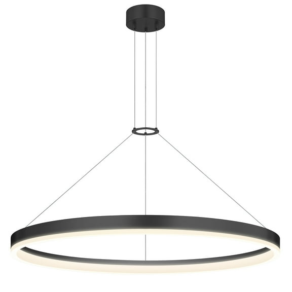 Sonneman 2317 Corona 32" Led Pendant - Black