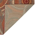 thumbnail image 5 of Liora Manne Marina Circles Indoor Outdoor Area Rug Saffron, 5 of 5