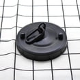 thumbnail image 3 of Mounting Hardware For Industrial Black Ceiling Light Canopy, Galvanized Steel Construction Offers Rust-Free Longevity, Modern Design Enhances Room Decoration, Easy Installation, 3 of 5