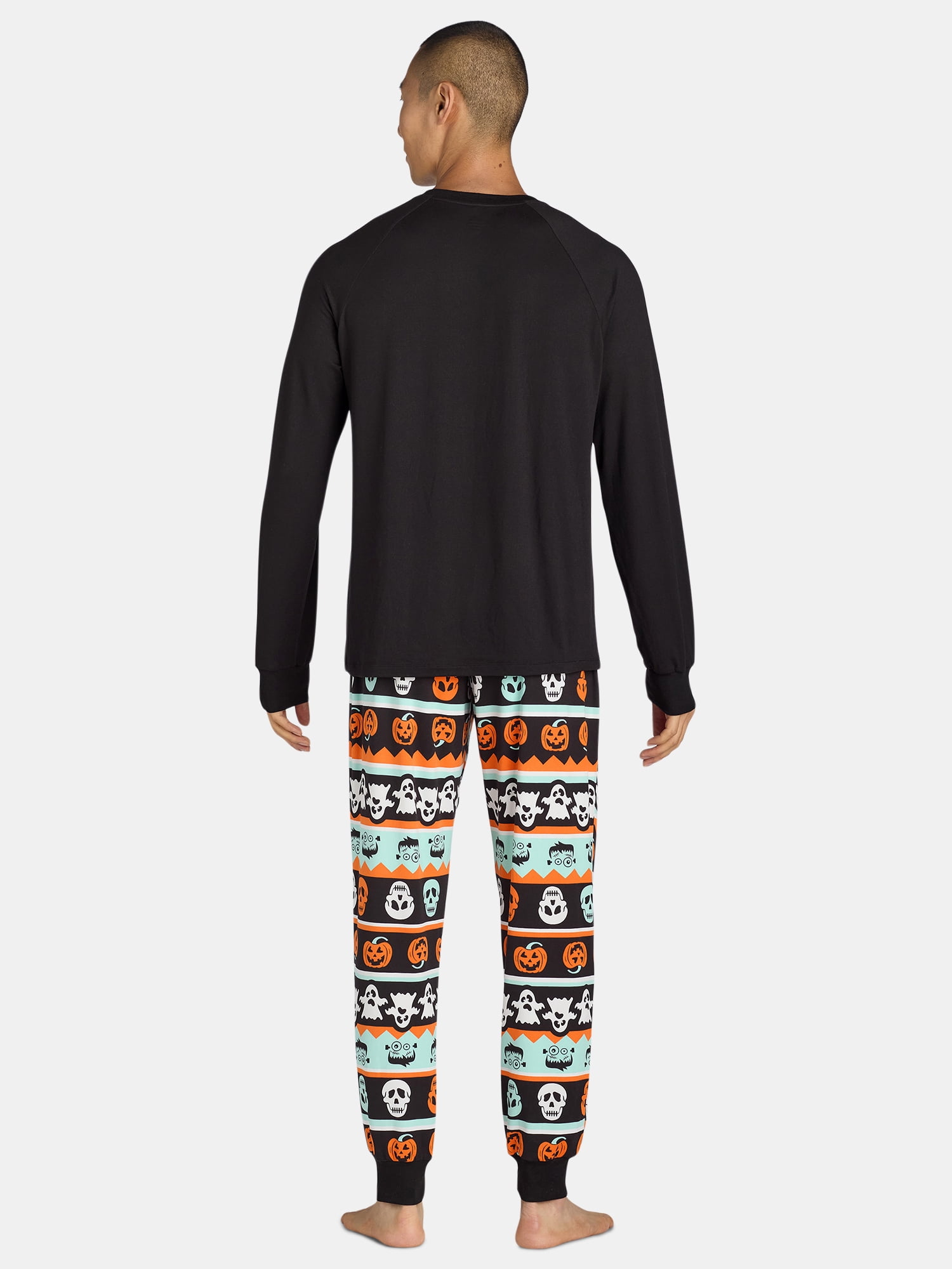 Halloween Men’s Matching Family Pajamas Set from Way to Celebrate, 2-Piece