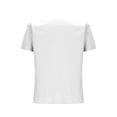 thumbnail image 4 of Men's Casual Cotton Shirt Linen Solid Color V-Neck Button-Up Pocket Short-Sleeve Shirt, 4 of 4