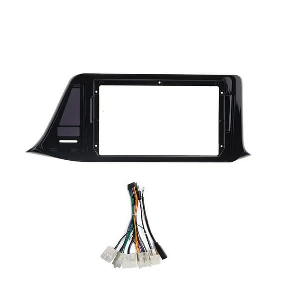 2Din Car Radio Frame Panel For Toyota C-HR CHR RHD 2016 2019 Android GPS Navigation Multimedia Player 9 Inch Fascia Mounting Kit