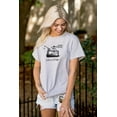 thumbnail image 4 of Treadmill Donut Running Workout Women's Graphic T Shirt Tees Brisco Brands S, 4 of 5