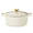 White, variant on CAROTE 4.5QT Enamel Cast Iron Dutch Oven, 9.5 Inch Round Soup Pot with Lid, Induction Compatible,Red