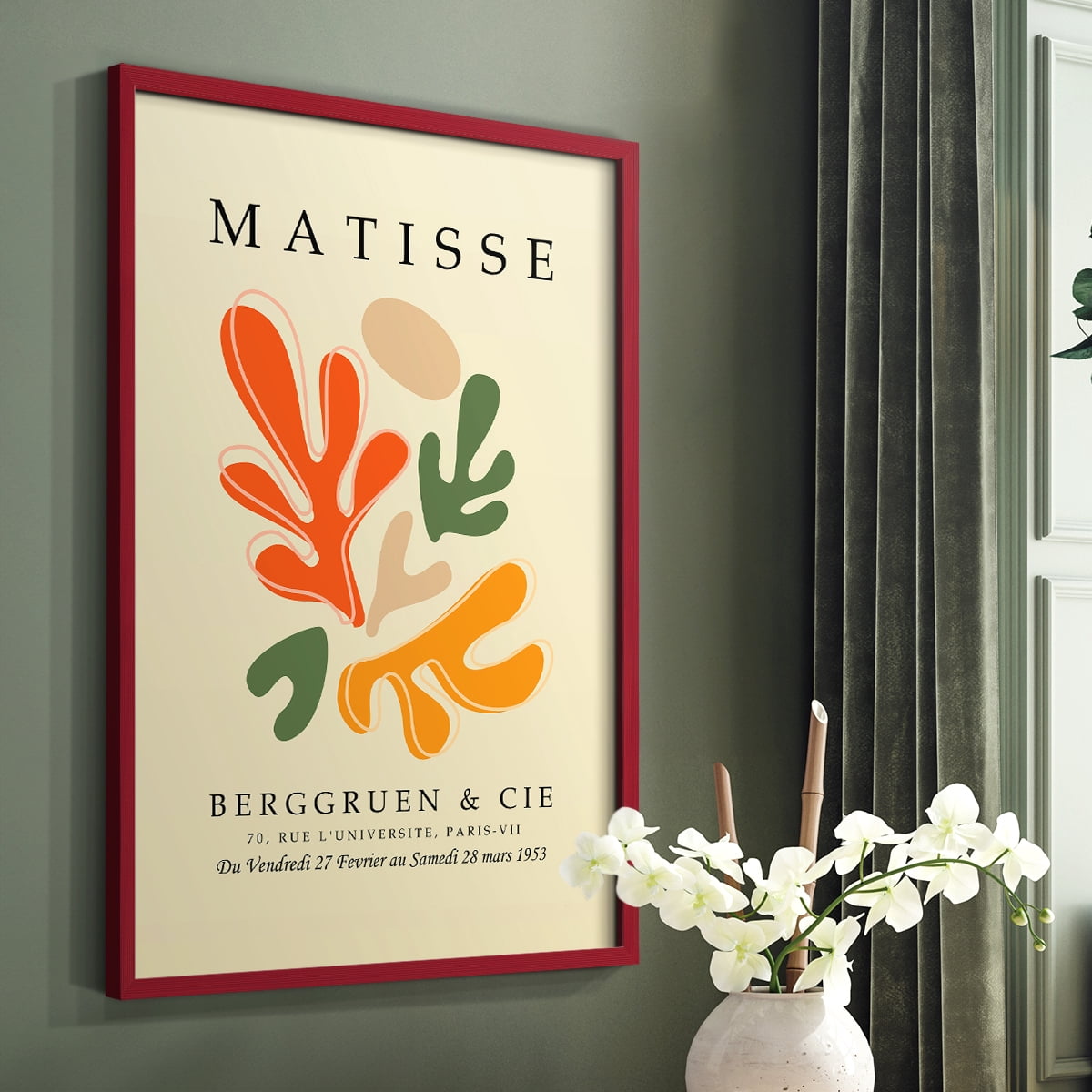 Matisse LXXXII Framed Print - Solid Wood