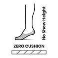 thumbnail image 2 of Calcetines Invisibles para Mujer Smartwool Everyday, XL, Ceniza, 2 of 2