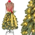 thumbnail image 1 of Gymax 5 FT Artificial Mannequin Tree w/ 248 Branch Tips 100 Warm White LED Lights, 1 of 10