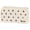 Beige, variant on Aesthetic Letter Print Standing Pencil Case, Large Capacity Pencil Bag Pen Pouch, Cosmetic Bag, Fabric Stationery Bag, Lightweight Zip Storage Case for Small Items & Office Supplies, Khaki