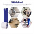 thumbnail image 3 of Instant Door Dust Protection Self-Adhesive Tarp Double Zipper Blue, 3 of 5