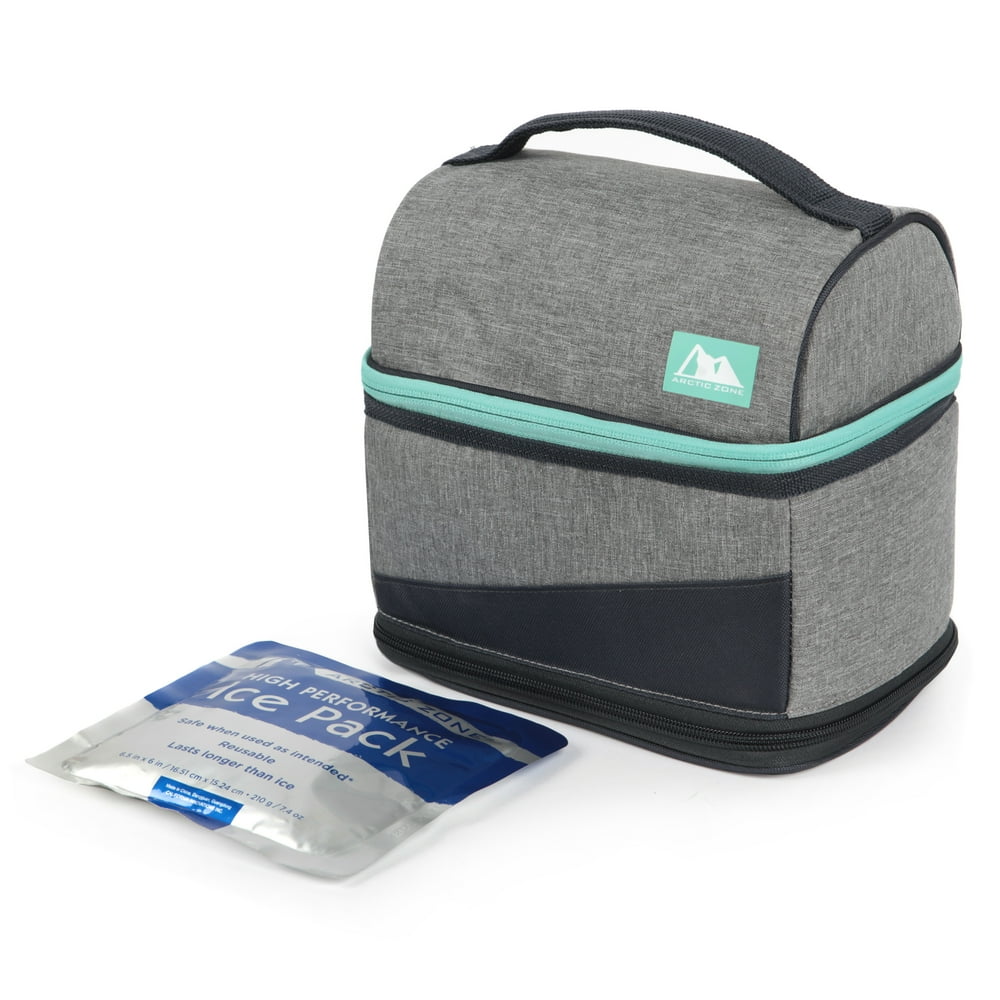 Arctic Zone Expandable Bucket Lunch Gray