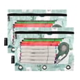 thumbnail image 2 of 2 Pack Flip Folders with Clear PVC Window Binder Pouches 3-Ring Binder Organizer for Office & Home Cute Cartoon Llama Pattern, 2 of 6