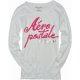 thumbnail image 1 of Aeropostale Camiseta gráfica Eighty Seven para mujer, blanca, grande, 1 of 1