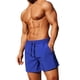 thumbnail image 5 of Txlixc, pantalones cortos deportivos para hombre, verano, Color sólido, cordón elástico en la cintura, bolsillos laterales, pantalones de cuarto de entrenamiento Txlixc Casual, 5 of 9