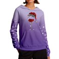 thumbnail image 1 of WILLBEST Sudadera de Mujer Cozy Style de Manga Larga con Capucha y Estampado Festivo, Ideal para Estar Cómoda En Casa y para Actividades Al Aire Libre Chica​​, 1 of 5