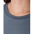 thumbnail image 4 of Hanes Originals Women's SuperSoft Comfywear Boxy T-Shirt Stargazer Grey L, 4 of 7