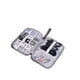 thumbnail image 2 of Gris-organizador de cables-Organizador electrónico Cable Bolsa Viaje Organizador de cable universal Accesorios de electrónica Estuches para, 2 of 5