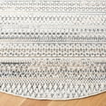thumbnail image 3 of SAFAVIEH Sedona Caitriona Southwestern Area Rug, Ivory/Grey, 4' x 4' Round, 3 of 8