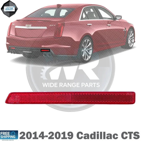 New Rear Bumper Reflector Right Passenger Side For 2014-2019 Cadillac CTS