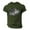 Green#007, variant on Mens T Shirt,4th Of July Shirts for Men Plus Size Summer Short Sleeve Round Neckline T Shirts,Men's Us Flag Logo Casual Fitness 3D Printed Shirt