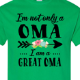 thumbnail image 4 of Inktastic I'm Not Only a Oma I'm a Great Oma with Flowers T-Shirt, 4 of 5
