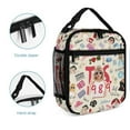 thumbnail image 5 of Tay lor Lunch Bag Insulated Tote Cooler for Women, Cute Lunch Box Reusable Freezable Cooling Waterproof Lunch Bag, 5 of 9