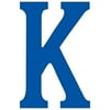 Plaid Wood Letter K