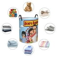 thumbnail image 6 of Bob'S Burgers Large Laundry Hamper Collapsible Laundry Basket With Handles, Tall Storage Basket For Blanket, Toys, Dirty Clothes In Living Room, Bedroom, Bathroom, Nursery, 6 of 7