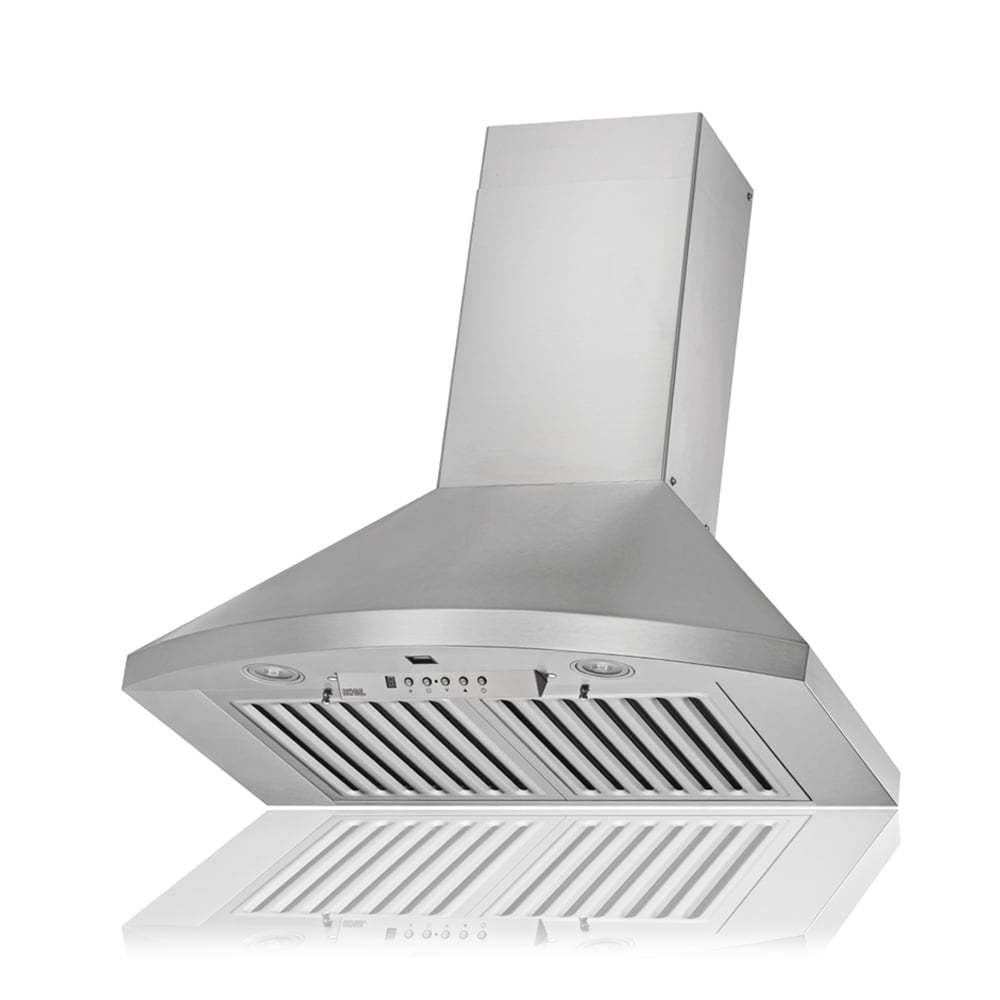 KOBE RA92 Series 30-Inch Hands-Free Fully Auto Wall Mount Range Hood in Stainless Steel