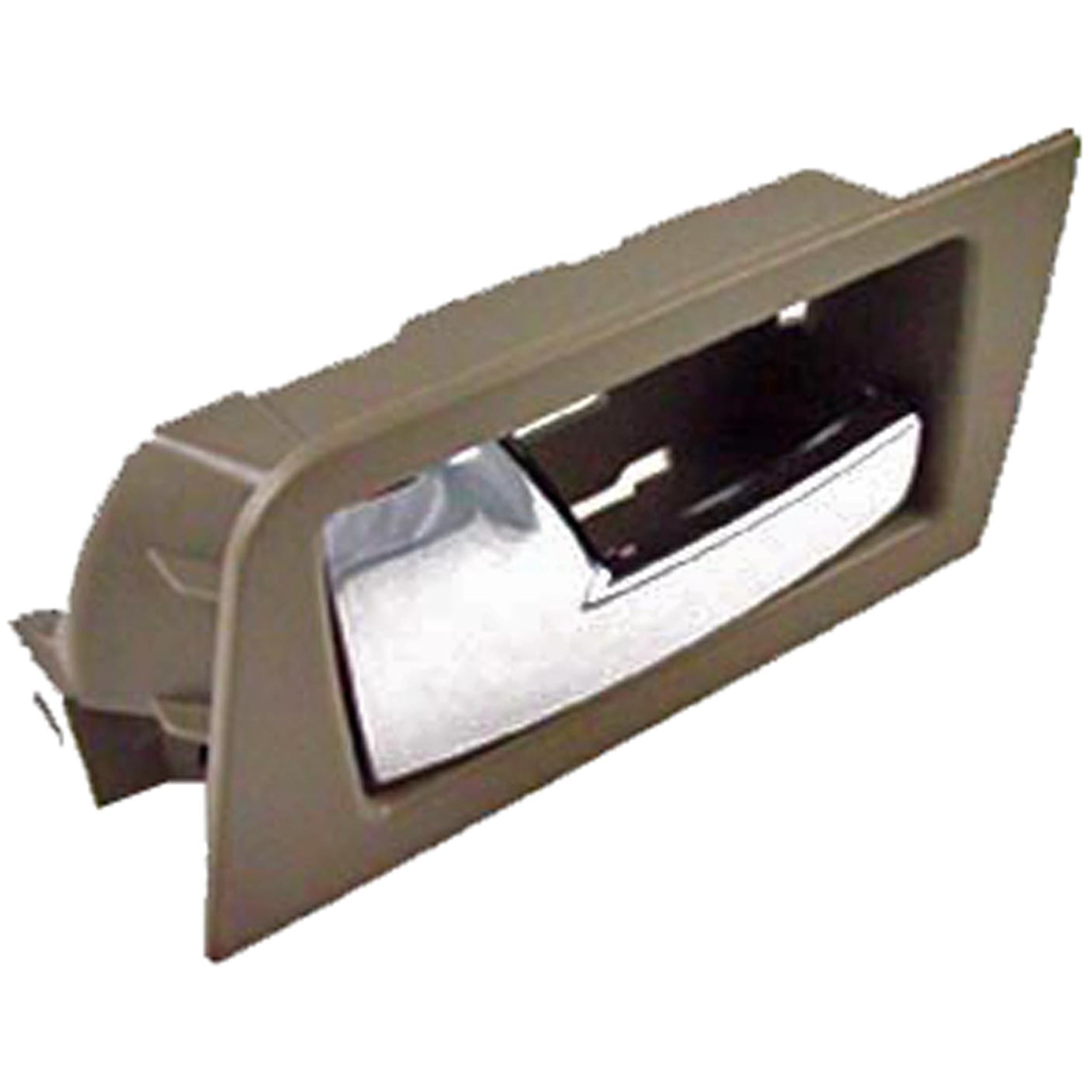 Dorman 81764 Rear Driver Side Interior Door Handle for Specific Ford / Mercury Models, Chrome Lever; Gray Housing