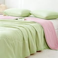 thumbnail image 2 of Soft Lightweight Quilt Breathable Reversible Bed Comforter for Hot Sleepers Machine Washable Bedding for All Year Use Bedding Set,Bed Sheet Set Duvet Cover Set Pillowcase Set Bedding Collection, 2 of 6