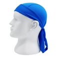 thumbnail image 7 of UDIYO Solid Color Breathable Motorcycle Wrap Biker Hat Unisex Headscarf Bandana Cap, 7 of 7