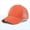 Orange, variant on UTSJKR Unisex Corduroy Mesh Back Trucker Cap, Classic Five-Panel Breathable Adjustable Outdoor Sun Hat Orange