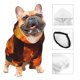 thumbnail image 3 of Fotbe Fiery Orange Flames Energy Sudadera con Estampado para Perros Pequeños – Suéter con Capucha para Mascotas, Tela Suave de Forro Polar con Bolsillo-Medium, 3 of 7