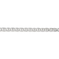 thumbnail image 3 of Auriga Fine Jewelry 925 Sterling Silver 5.7mm Flat Anchor Chain Bracelet 8inch for Women, 3 of 6
