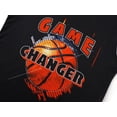 thumbnail image 3 of Beezizac Pajamas for Little & Big Boys Black Basketball Tank Top & Shorts Sleeve 2-PC Cool Cozy PJ Kid Set Size 8, 3 of 7