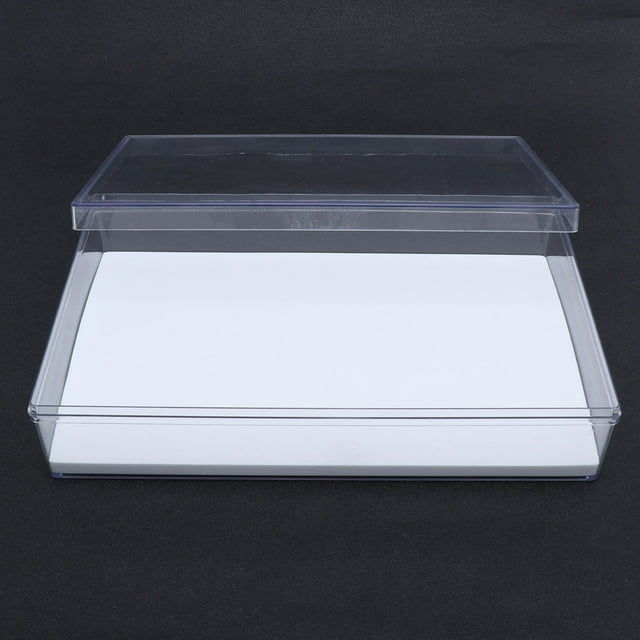 OULII 1Pack Butterfly Case Display Transparent Plastic for Coin Storage