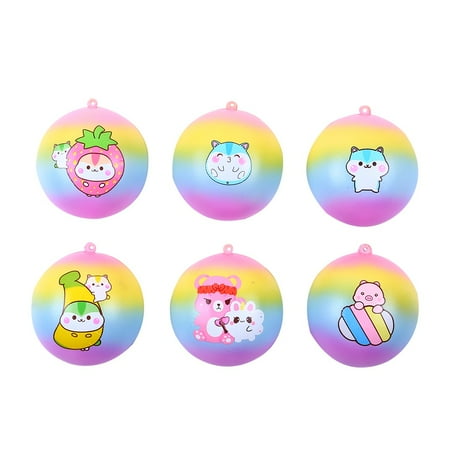 

Veki Reliever Charm Stress Cute Scented Set Pendant Bread Rising Slow Toys Collection Toy 6 Cm