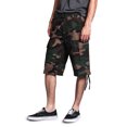 thumbnail image 2 of G-style USA Men's Belted Camo Cargo Shorts 9AP10 - WOODLAND - 50, 2 of 6