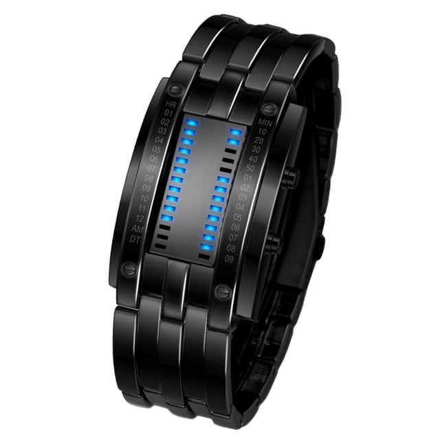 Dial Correa De IP Chapada En Negro Para Hombres, Mujeres, Regalos Hugo Reloj de los hombres