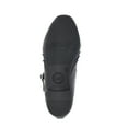 thumbnail image 5 of Wonder Nation Little Girls and Big Girls Scrunch Ballet Dress Shoes, Black, 5 of 5