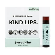 Kind Lips HG2899409 0.15 oz Sweet Mint Lip Balm - Case of 12