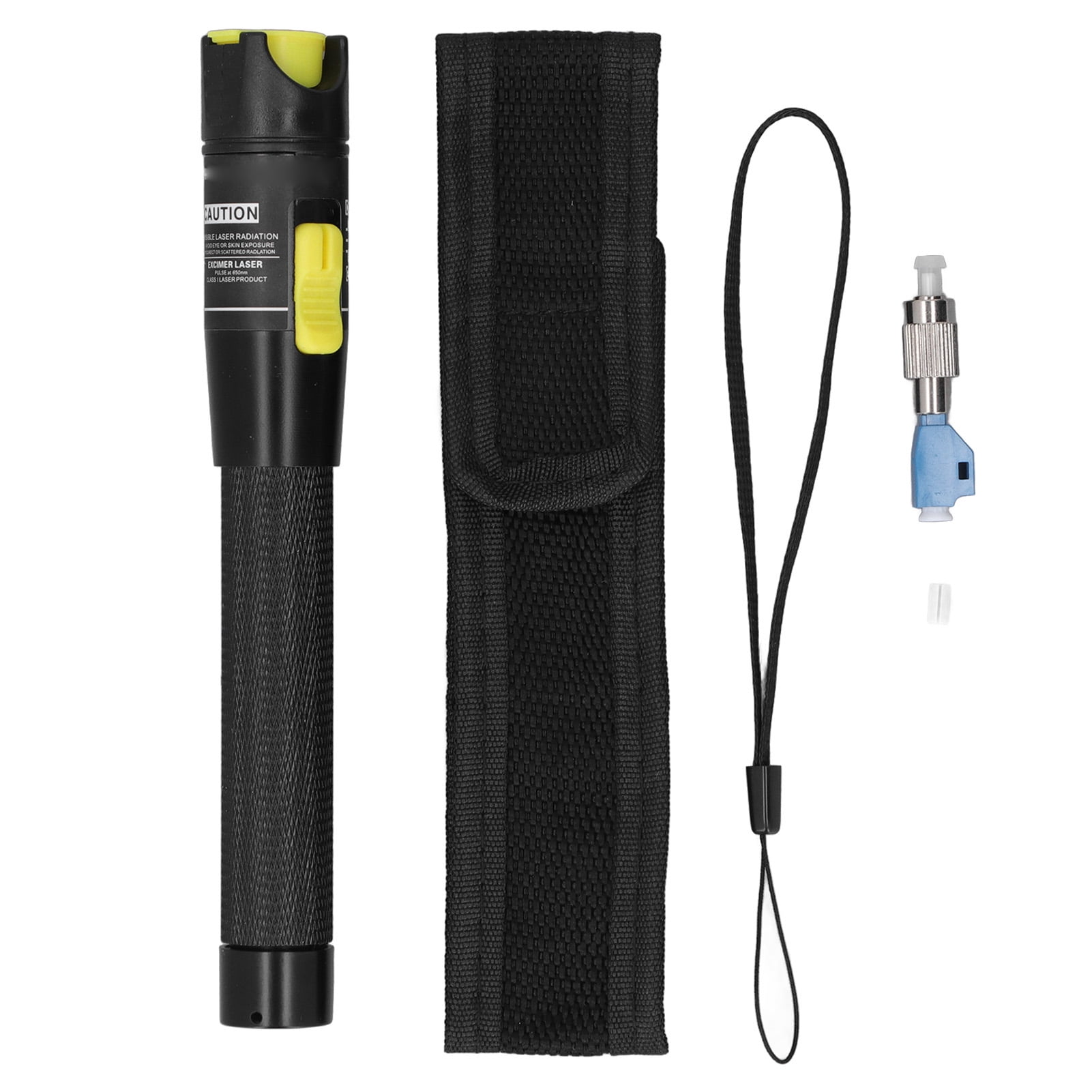 Fiber Optic Troubleshoot Kit Plus – Includes VFL Pen, Adapters, Cleaners & Patch Cords