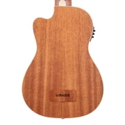 Kala UBASS-JYMN-FS Journeyman Acoustic-Electric U-Bass With F-Holes Ukelele Bass Guitar