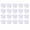 Clear, variant on 12 Pack Clear Hangable Plastic Storage Caddy, Sugar Packet Tea Bag Creamer Packet Organizer Bin for Countertop Coffee Station Pantry Storage